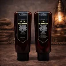 Kit da Linha Tradition Gel de Barbear + Gel Pós Barba - Viking