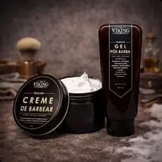 Kit Creme de Barba + Pós Barba da Linha Tradition - Viking