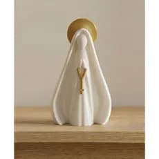 Decoração Religiosa Moderna – Nossa Senhora Aparecida Minimalista 15cm