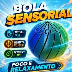 Bola Sensorial Fidget Anti Stress Infinita - Brinquedo Sensorial Ansiedade Relaxante