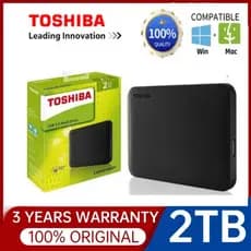⭐ Toshiba⭐ Disco Rígido Externo HD SSD 1TB 2TB 4TB Expansão USB 3.1 Tipo C Interface De Alta Qualidade