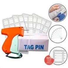Máquina Etiquetadora Tag Rotuladora de Preços Etiquetas Para Roupas Taggin Gun