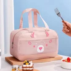 Bolsa Térmica Feminina Masculina Porta Marmita Lanche Bebida Marmita Viagem Necessaire Lancheira Térmica Infantil