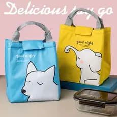 Bolsa Térmica Feminina Masculina  Porta Marmita Lanche Bebida Marmita Viagem Necessaire Lancheira Térmica Infantil Fecho