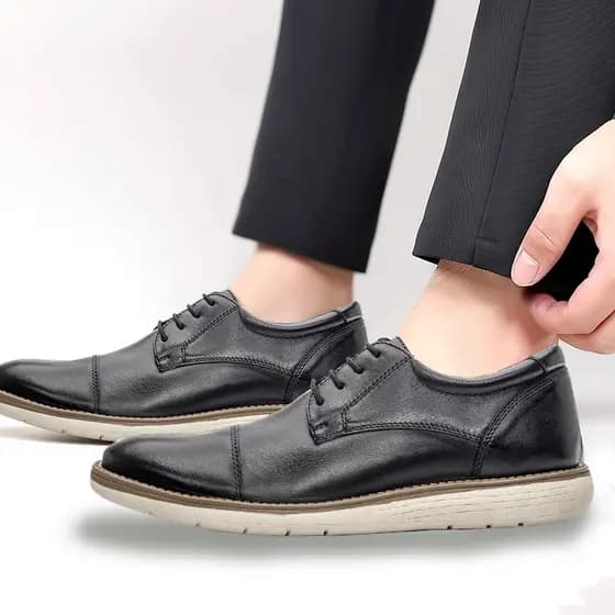 sapato social masculino Oxford 100% Couro Legitimo Eventos Elegante Esporte Fino Casual Social Promoção