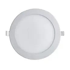 Painel led redondo embutir dme 18w 3000k luz amarela