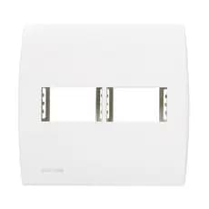 Placa 4x4 2 Modulos Postos Soprano Siemens Ilus