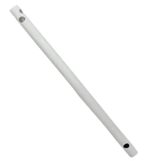 Haste Tubo Ventilador Universal 40cm Branco – Extensão Ideal para Ventiladores de Teto