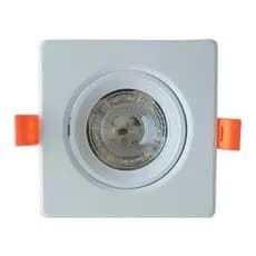 Spot led quadrado asus 5w smd 3000-6500k (luz branca e amarela)