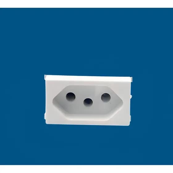 Módulo Tomada 20A 3 Pinos Soprano Siemens Ilus Branco – Tomada Elétrica Residencial Universal