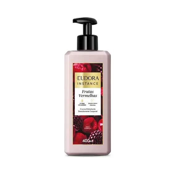 Creme Hidratante Desodorante Corporal Instance Frutas Vermelhas 400Ml