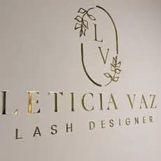Letreiro Logo 3D 150cm + Gabarito de Instalação Fácil - Acrílico Espelhado Rosé, Gold ou Prata