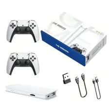 Game Stick HDmi USB Game Stick Branco 2 Entradas e 2 Saídas