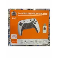 Game Stick HDmi USB Game Stick Branco HY01 2 controle 2 Entradas e 2 Saídas