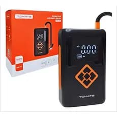 Bomba de ar Inteligente Calibrador Sem Fio 153 PSI TOMATE MXB-009 Conector Veicular