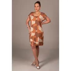 Vestido Feminino Viscolinho Manga Japonesa Casual Liso ou Estampado com Barra | Look Confortável e Leve para o Dia a Dia