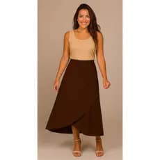 SAIA ENVELOPE LONGA MIDI FEMININA ELEGANTE CASUAL IDEAL PARA TRABALHO CONFORTO ESTILO E VERSATILIDADE PARA TODA OCASIÃO