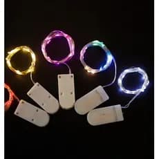 10 Peças Fio De Fada Led Colorido 2M Para Decoração De Casa e Natal Festa