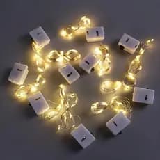 15 Unidade Fio De Led Fio Fada Cordão De Luzes Natal E Festa Luzes nterna Festas Presentes De Decoração 2m LEDs Pilha