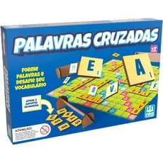 Jogo de Tabuleiro Palavras Cruzadas NIG Brinquedos