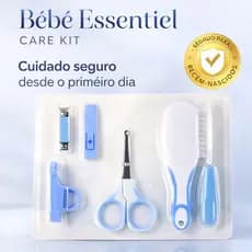 Kit Higiene Cuidados Bebes 6 Itens Essenciais Segurança Conforto Praticidade Sortidos