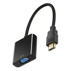 Cabo Adaptador Hdmi Para Vga Para Pc Tv Notebook Monitor  PLUS CABLE@