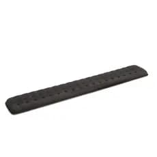 Apoio de pulso ergonômico antiderrapante para teclado em tecido Preto / Cafe / Azul Marinho / Vermelho