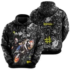 Blusa De Moletom Família Do Grau Moto 244 Escolha Cor