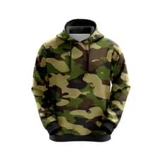 Blusa De Moletom Full Masculino Camuflado Militar Pronta Entrega