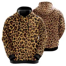 Blusa De Frio Moletom Sublimado Onça Pintada Floresta Animal Print Pronta Entrega