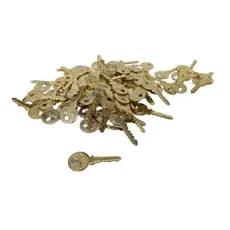 Kit 50 Mini Chaves para Campanhas Religiosas e Lembrancinhas
