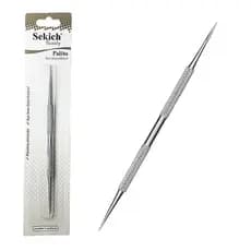 1 Palito De Unha Aço Inox Pontas Finas Esterilizável