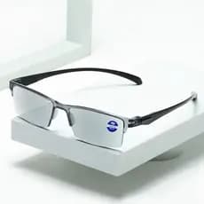 Óculos de Leitura Inteligente Anti Luz Azul Automático + Estojo Premium | +1 a +6 | Ideal para Celular e Computador