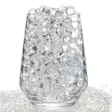 Bolinhas de Gel Orbis 100 Transparentes Incolor Crescem na água orbeez orbes Decoração Vaso Planta Anti Stress