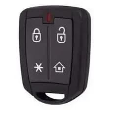 Capa Carcaça Controle Alarme Positrón Px42 4 Botões Carro
