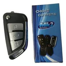 Chave Canivete Clonagem Ht6p20 Fks, Sistec, Wr E Outros Preto - Cromado
