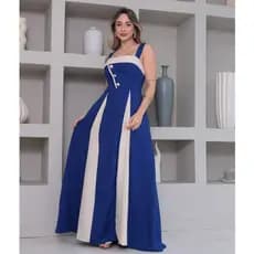 Vitoria vestido longuete de alca botao duna linho verao nao amassa