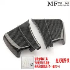 Adequado para Yamaha YZF R1 R6 R3 R15 TMAX modificado asa de vento fixa Spoiler asa de vento quebrada