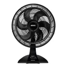 Ventilador De Mesa E Parede Arno Turbo Force Vf42 Preto 110v