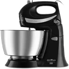 Batedeira Britânia Diamante Inox Turbo Duo 550W Preta 110V