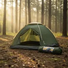 Barraca Camping Iglu P/acampar 3 Pessoas Poliéster Varetas Fibra de Vidro Flexível Fácil de Montar