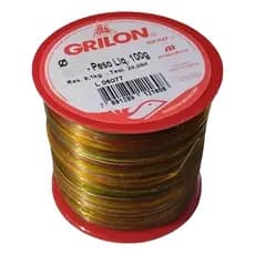 Linha Pesca Multicolor Grilon Top Flex 100gr 0,25 0,35 0,40 0,45 0,50 0,60 0,70 0,80 0,90mm