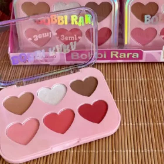 Blush & Iluminador & Contorno 3 em 1 Bobbi Rara