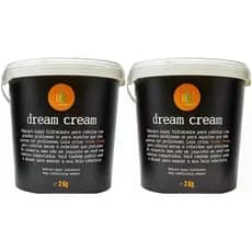 Kit Dream Cream Lola Dupla Máscara Hidratante 3kg