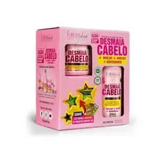 Kit Forever Liss Desmaia Cabelo Shampoo 300ml + Másscara 200g