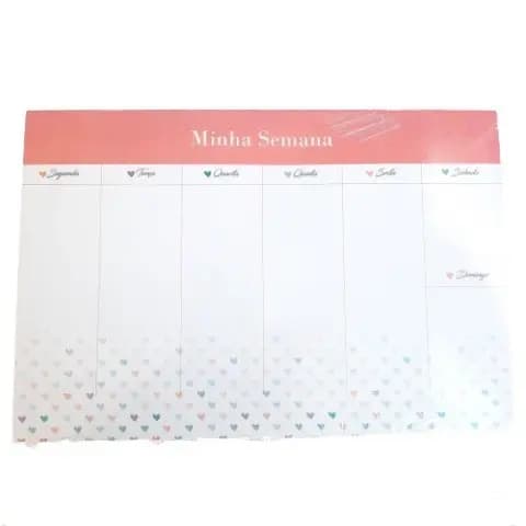 Planner de Mesa 250X170mm - 54FLS - BRW
