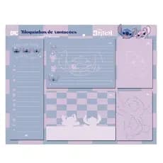 Blocos de Anotações Disney Stitch com 5 Modelos (20 Folhas cada) - DAC