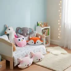 Almofada Para Quarto Do Bebe Infantil Bichos Diversas 01 Peça
