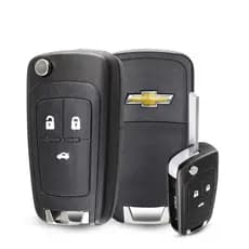Chave Canivete Oca Gm Cruze Cobalt Prisma Agile Sonic Spin Onix 3 Botões
