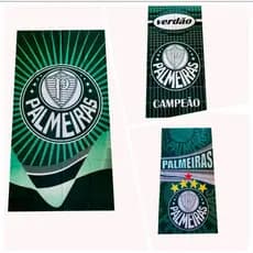 Toalha do Palmeiras Banho Praia Piscina Gigante Algodão Envio Imediato